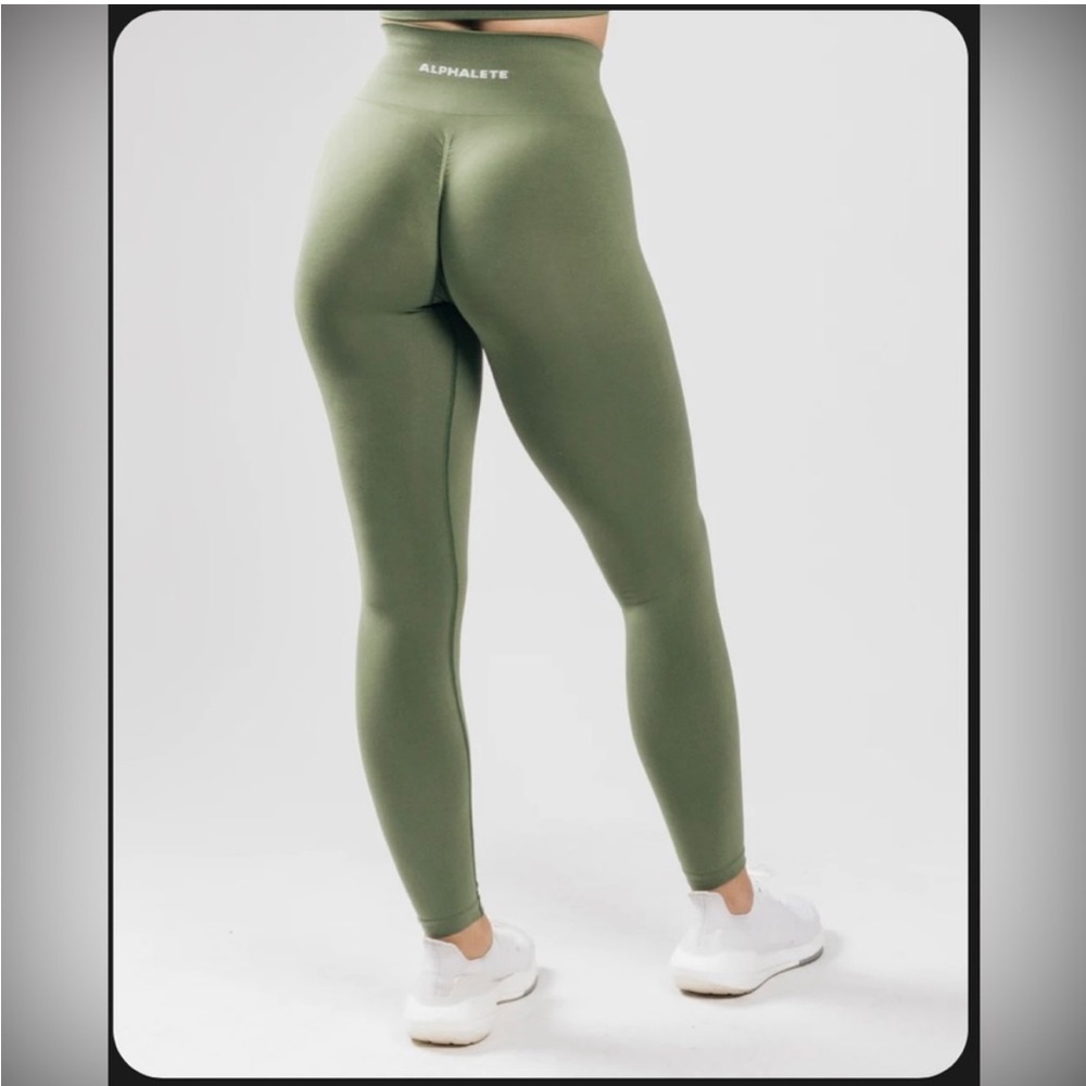 Alphalete Amplify Leggings Dusty Green
